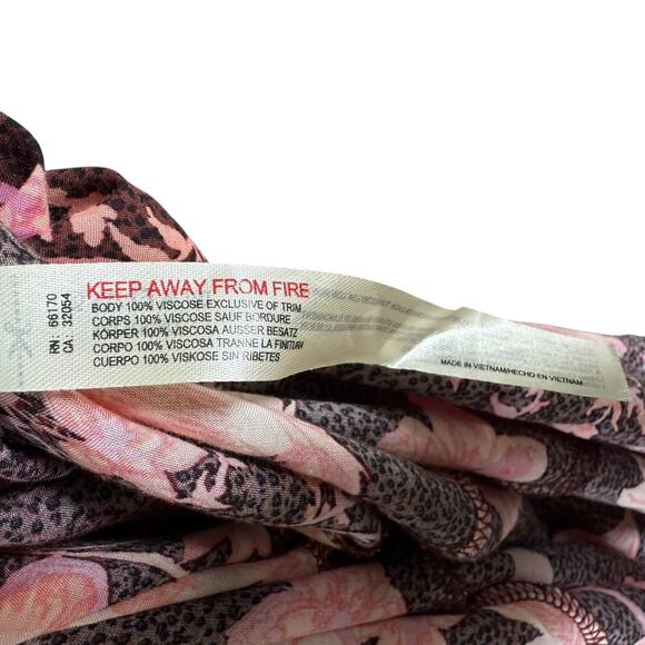 Free People Remind Me Maxi Slip Dress Flowy Floral Feminine Flirty Romantic | M - Picture 9 of 11